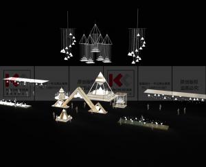 開(kāi)業(yè)美陳-金字塔主題